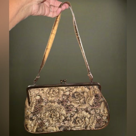 White House Black Market vintage look evening bag - Picture 1 of 6